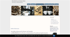 Desktop Screenshot of kaffeevollautomat-info.de